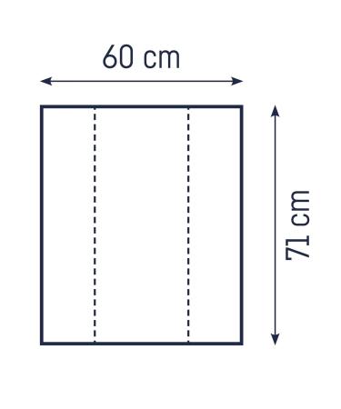 Julius Z llner 2-Wedge Trough 60x71 - Durable Lion Foil for International Shipping - Buy Online on SooperMarket.com