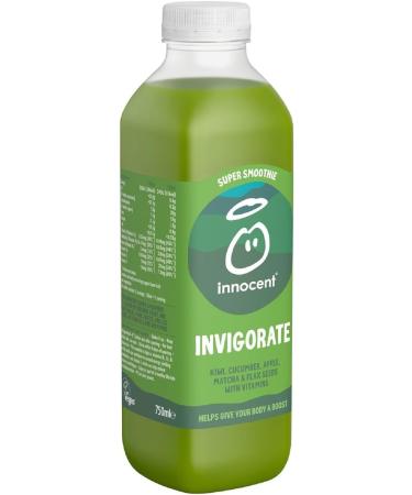 innocent Kiwi Cucumber Apple & Matcha Invigorate Super Smoothie with Vitamins 750ml - Buy Online on SooperMarket.com