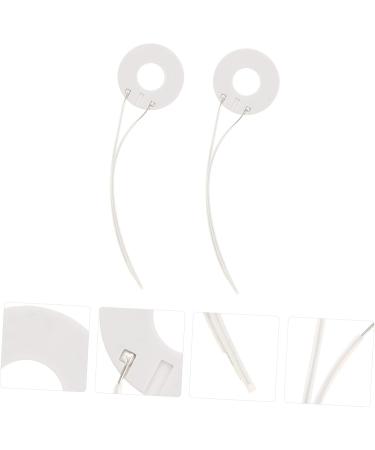 PLAFOPE 2pcs Hairdressing Ceramic Coil Heated Curlers Replacement Hot Ring Coils Heating Coil White Ceramics - Buy Online on SooperMarket.com