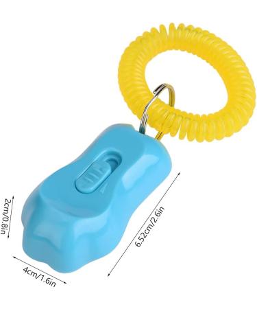 Zerodis Dog Training Clicker - Adjustable 3-Stage Sound Universal Pet Training Device for Cats & Dogs - Blue - Buy Online on SooperMarket.com