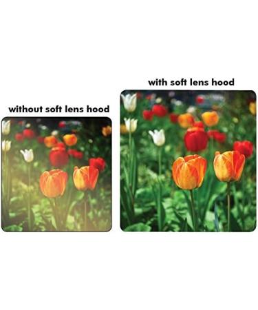 67mm Digital Tulip Flower Lens Hood for Canon Nikon Olympus Pentax Sony Sigma Tamron SLR Lenses - Includes Microfiber Cleaning Cloth - Buy Online on SooperMarket.com