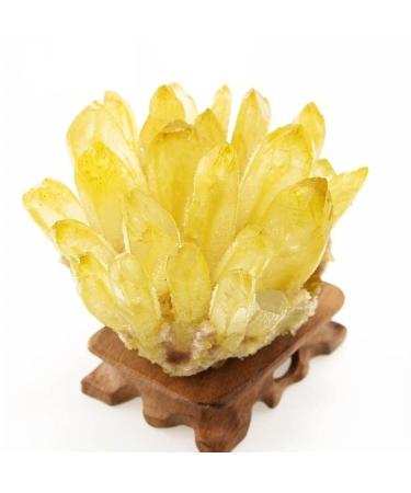 Natural Citrine Cluster Reiki Feng Shui Home Decoration Crystal Gift FZUGEDRLI (Size : 300g)