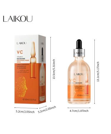 Vitamin C Essence Face Serum 100ml - Firming Hydrating & Smoothing for Even Skin Tone - Buy Online on SooperMarket.com