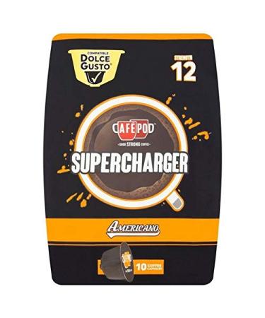 2X CafePod Dolce Gusto Compatible Supercharger 10 per Pack