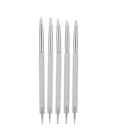 Buy Nail Painting Pen - Dual Ended Dotting Tool for Easy Nail Art | Perfect for Home & Salon Use (White) - Buy Online on SooperMarket.com