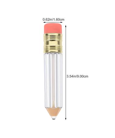 FRCOLOR 36 Pcs Empty Lip Gloss Tubes - Pencil Shaped Mini Refillable Bottles for DIY Cosmetics - 1 Ounce Pack for Women and Girls - Buy Online on SooperMarket.com
