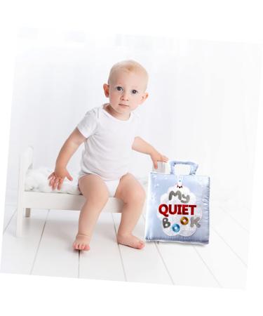 Buy Abaodam 4-Piece Functional Book Travel Toys - Interactive Busy Books for Toddlers & Babies - Soft Fabric Educational Toys - Buy Online on SooperMarket.com