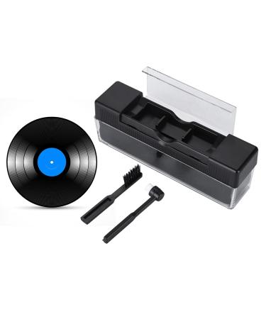 Antistatic cleaning brush record cleaner set with velvet pad cleaning set for vinyl sound panels vinyl record cleaner kit