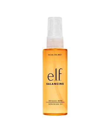 e.l.f. Balancing Facial Oil Mist  Essential Oil-infused Mist  Helps Reawaken & Calm The Mind & Balance Mood  Vegan & Cruelty-Free  2.02 Fl Oz Aloe Vera 2.02 Fl Oz (Pack of 1)