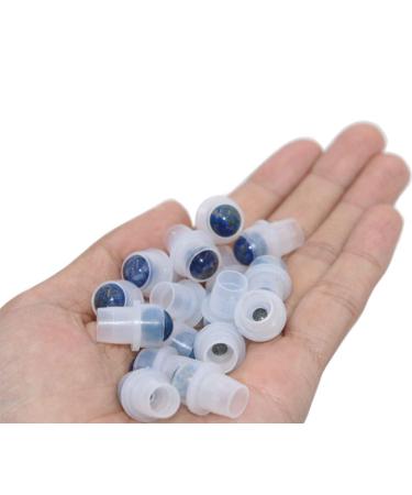 Furnido 10 Pack Natural Crystal Roller Balls for Essential Oils - Lapis Lazuli Replacement for 5ml & 10ml Bottles - Buy Online on SooperMarket.com
