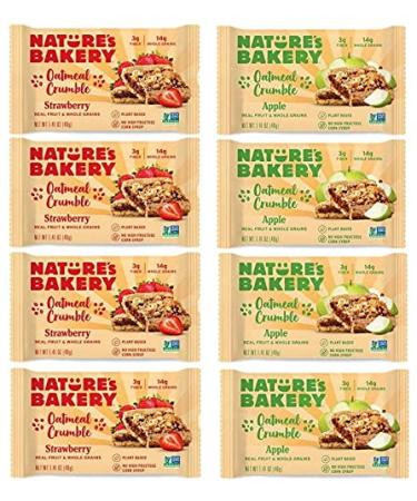 Nature's Bakery Oatmeal Crumble Bar Variety Sampler 8ct 1.41oz