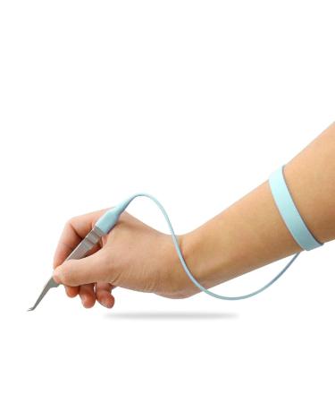 Colcolo Eyelash Extension Tweezers Holder - Soft Flexible Wristband for Salon & Home Use - Blue - Buy Online on SooperMarket.com