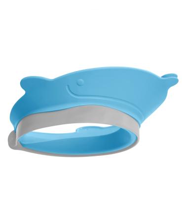 Skip Hop Baby Shower Cap Shield, Moby Bath Visor for Kids, Blue
