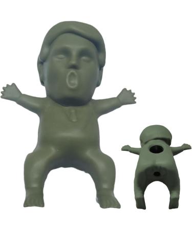 BUKISA Funny Toothpaste Cap - Pump Lid Squeezer with Fun President's | Toothpaste Gadgets for Tube Squeezing Toothpaste Accessories for Adult and Kids Bathroom Green - Buy Online on SooperMarket.com