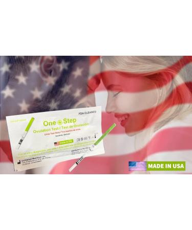 50 Ovulation Test Strips - LH Fertility Predictor Kits for Women | Track Ovulation - Accurate Results | Made in USA - Buy Online on SooperMarket.com