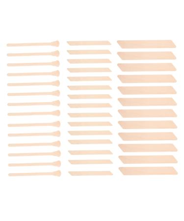 HAPINARY 150pcs Wax Stick for Hair Removal Spatula Irregular Wax Stick Female Body Applicator Miss Stick Wood