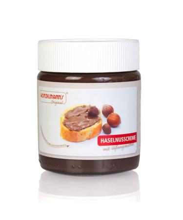 Konzelmann s original - 6 x 250g hazelnut cream with erythritus - Delicious hazelnut cream made from high -quality ingredients that are ideal for the daily breakfast buffet 250 g (6 Pack)