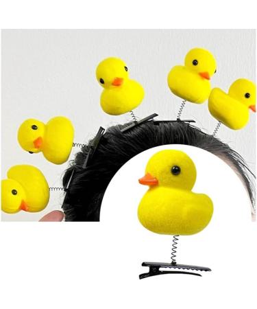JSGHGDF Cute Cartoon Duck Hairpin Adornment Unique Cartoon Duck Shaped Hairpin Hair Clip Chic Headdress Accessory for Girls hat duck 13 - Buy Online on SooperMarket.com