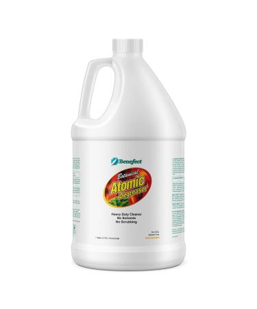 BENEFECT Botanical Atomic Degreaser 1 Gallon Unscented Botanical Ingredients Scrub Free Solvent Free Heavy Duty Degreaser and Cleaner 128 Fl Oz (Pack of 1)