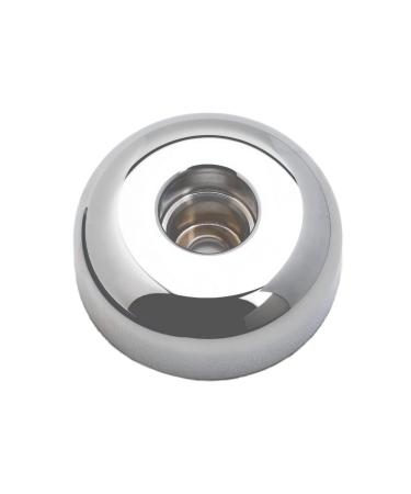 MERKUR shaving stand shiny chrome 4006 | non-slip with straight cut | Ideal for wet shaving | Brass | Made in Germany