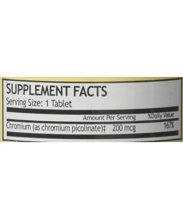 Windmill Chromium Picolinate 200mcg Tablets - 60 Count - Buy Online on SooperMarket.com