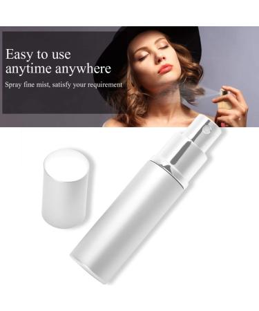 Refillable Perfume Bottle Portable Pump Lotion Atomizer with 6 Colors Ideal for Storing Liquid Substances (Silver) - Buy Online on SooperMarket.com