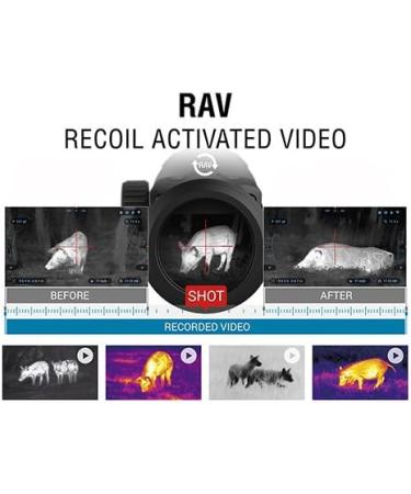 ATN Thor 4 384x288 Thermal Rifle Scope with Full HD Video, WiFi, GPS, Smooth Zoom & Smartphone Control - 1.25-5x Sensor - Buy Online on SooperMarket.com