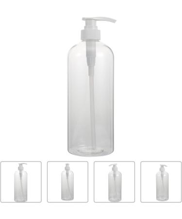 FRCOLOR 3pcs Lotion Press Bottle Pump Shampoo Bottle Empty Pump Dispenser Shampoo Bottles Refillable Portable Liquid Dispenser Refillable Liquid Soap Bottle Pet Blank White Travel - Buy Online on SooperMarket.com
