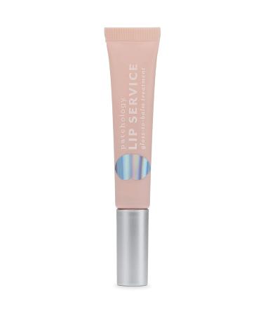 Patchology Lip Service Gloss-to-Balm Lip Treatment - Hyaluronic Acid Lip Care for Dry, Cracked, and Chapped Lips - Buy Online on SooperMarket.com