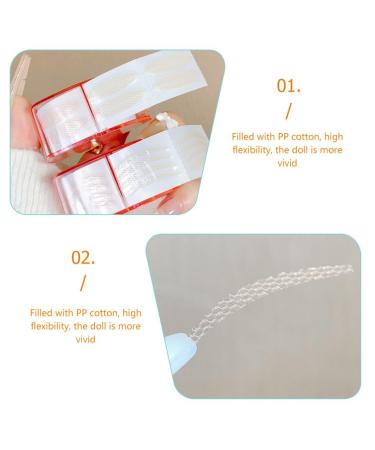 Beavorty Double Eyelid Sticker Strips - Instant Eye Lift for Hooded Eyes | Invisible K Tape | 2 Rolls of Professional Cosmetic Eyelid Tape - Buy Online on SooperMarket.com