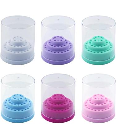 Dajidafu Safe And Hygienic Nail Drill Grinding Bit Holder Box For Clean And Sanitary PP 48 Holes Nail Drill Bits Holder Easy green - Buy Online on SooperMarket.com