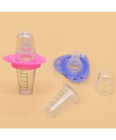 Tomaibaby 2pcs Baby Liquid Medicine Dispenser & Pacifier Feeder - Pink | Infant Feeding Supplies - Buy Online on SooperMarket.com