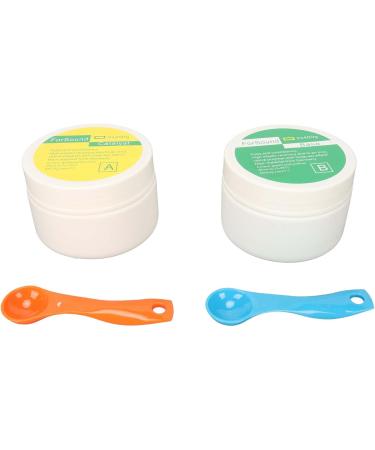 2pc Ear Impression Putty Custom Safe Silicone Mild Soft High Elastic Ear Molding Putty Material with Spoons Fast Setting High Elasticity - Buy Online on SooperMarket.com