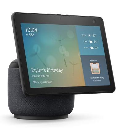 Echo Show 10 (3rd Gen) | HD smart display with motion and Alexa | Charcoal Charcoal Device Only - Buy Online on SooperMarket.com