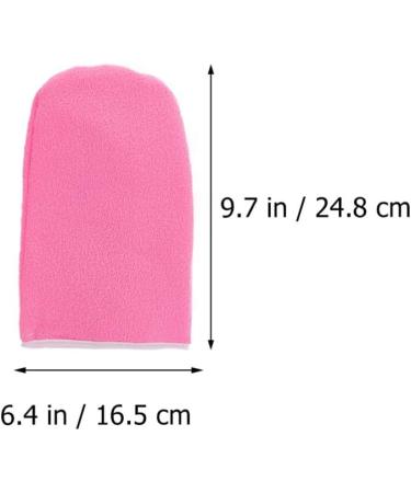 Shop Beaupretty Paraffin Gloves - Insulated Terry Cloth & Cotton Gloves for Wax Care (Pink) | 2 Pairs - International Shipping Available - Buy Online on SooperMarket.com