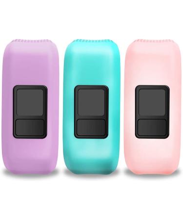 iBREK for Garmin Vivofit jr/jr 2/3 Bands  Silicon Stretchy Replacement Watch Bands for Kids Boys Girls Small Large(No Tracker) (3 Pack: Transparent Pink&Teal&Lavender  Small) 3 Pack: Transparent Pink&Teal&Lavender Small - Buy Online on SooperMarket.com