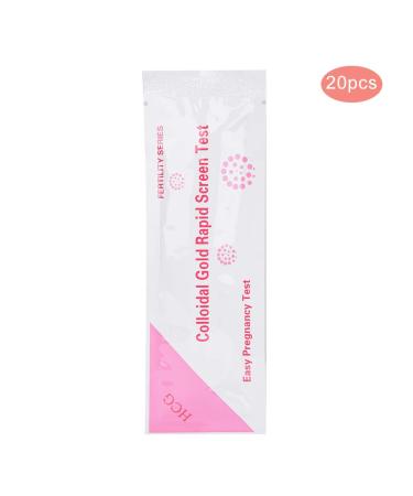 Buy 20-Pack Blue Dye HCG Pregnancy Test Sticks - Early & Accurate Urine Tests for Women - Buy Online on SooperMarket.com