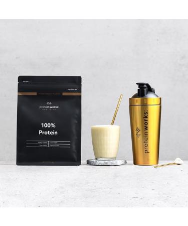 Protein Works - 100 percent Protein 1.25kg High Protein Blend 41 Servings Strawberries 'n' Cream Strawberries 'n' Cream 1.25kg (41 servings) - Buy Online on SooperMarket.com