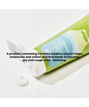 Buy PS.PRETTYSKIN Pure Jeju Cica Centella Asiatica Cleansing Foam 150ml - Gentle Cleanser for All Skin Types | International Shipping Available - Buy Online on SooperMarket.com