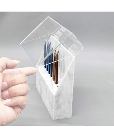 8 Holes Acrylic Tweezers Holder with Dust Cover - Durable Eyelash Extension Tools Organizer - Buy Online on SooperMarket.com