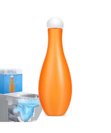 Bowling Blue Bubble Toilet Bowl Cleaner Automatic Long-Lasting Toilet Bowl Cleaner in Bottle Automatic Toilet Bowl Cleaner Toilet Fresheners Bathroom Toilet Tank Cleaner Deep Clean & Long Lasting