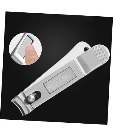 minkissy Cosmetology Kit Metal Scissors Nail Trimmer Kit De Manicura Toe Finger Manicure Nail Metal Nail Manicure Nail Clippers Cosmetic Daily Necessities L Silver - Buy Online on SooperMarket.com