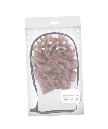 Angoily 2 1 Bath Gloves Body Wash Mitts Bath Shower Gloves Bath Mittens Dead Skin Remover Body Scrub Exfoliator Gloves Scrubbing Scrub Gloves Spa Gloves Towel Lovers Medium Fine