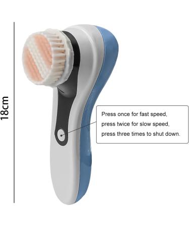 POFET 5 in 1 Electric Exfoliator Spinning Cleanser Device Waterproof Face Gentle Exfoliating Scrubbing Skin Care - Buy Online on SooperMarket.com