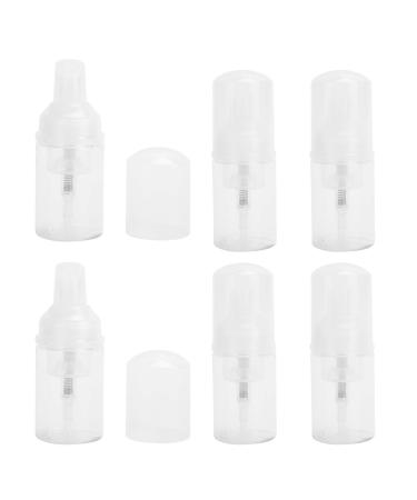 Hyuduo Storage Bottle 10Pcs Empty Foam Bottles 30ml Travel Portable Refillable Liquid PushIn Spring Foam Pump Condiment Squeeze Bottles