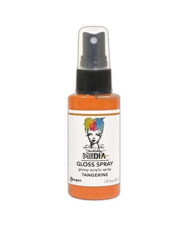 Dina Wakley Media Gloss Spray Tangerine 2oz