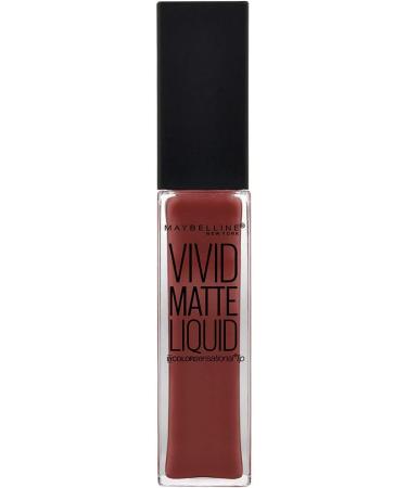 Maybelline Color Sensational Vivid Matte Liquid Lipstick - Coffee Buzz (Number 37) - Buy Online on SooperMarket.com