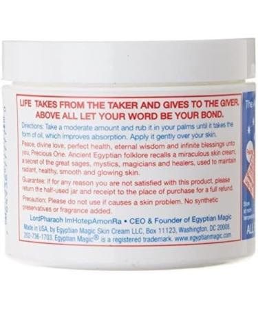 Egyptian Magic All purpose Skin Cream 118 ml. 4 oz. - Buy Online on SooperMarket.com