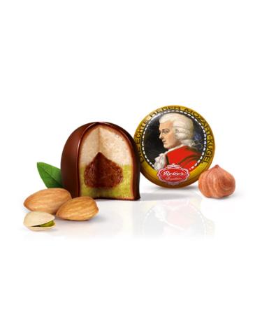Mozart Balls Baroque 6-Pack | Dark Chocolate & Nut Marzipan | International Shipping - Buy Online on SooperMarket.com