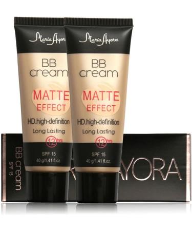 Dajidafu Oil-Control Matte BB Liquid Non-toxic Hydrated Matte Finished Foundation Cream For Face Cream Liquid Foundation Bb Cream No.01 - Buy Online on SooperMarket.com